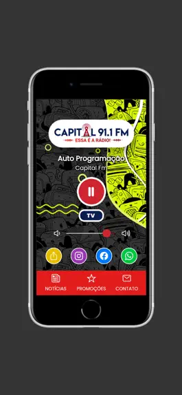 Game screenshot Rádio Capital FM 91.1 apk