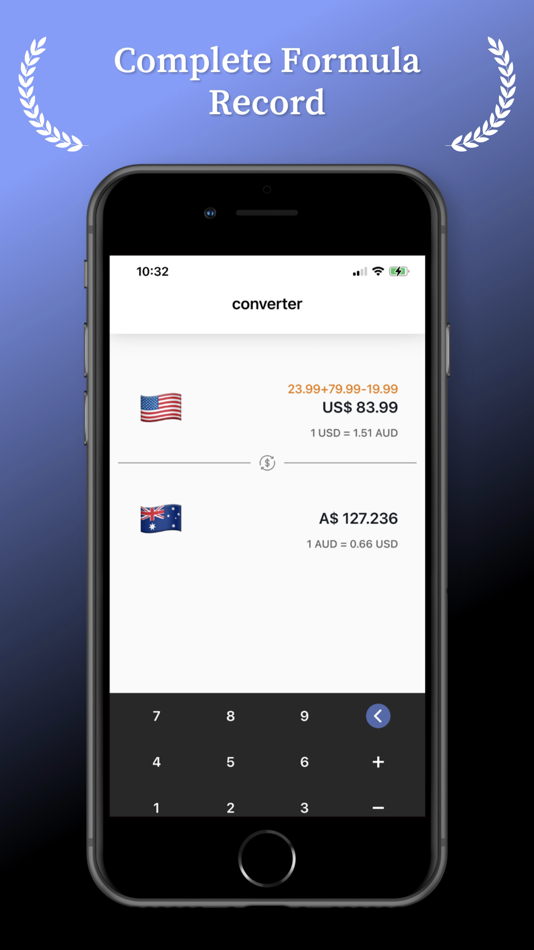 #3. Currency Converter: Real-Time (iOS) 由: Chun Chih Lin