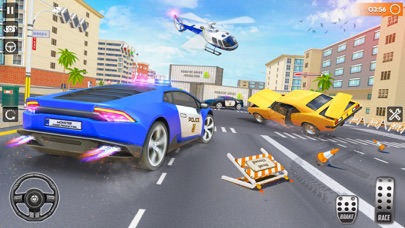 警察追跡ゲーム: 自動車事故のおすすめ画像4