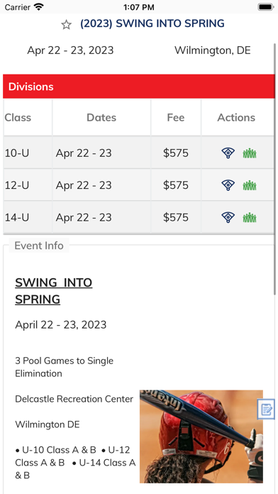 Grand Slam Tournaments Screenshot