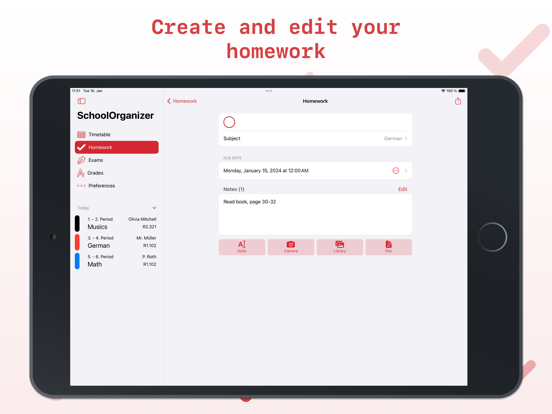 Screenshot #5 pour SchoolOrganizer (School Ed.)