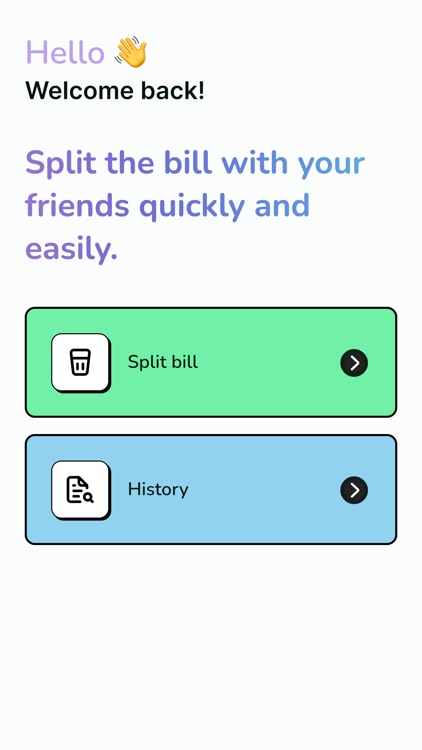 Split Bills - Easy Split Check