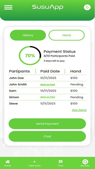 Susu-App Screenshot