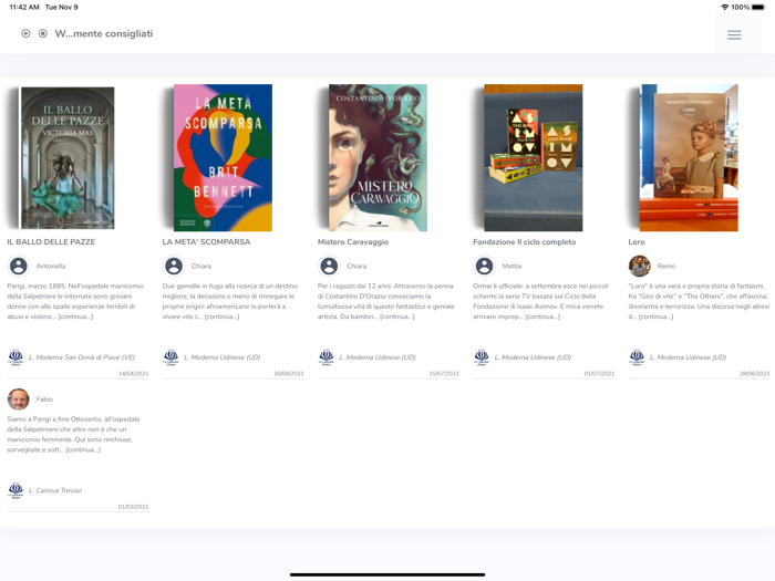 Vivamente consigliati