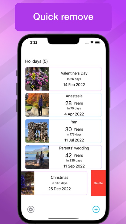 #3. Birthdays Calendar (iOS) 由: Yan Zabolotnyi