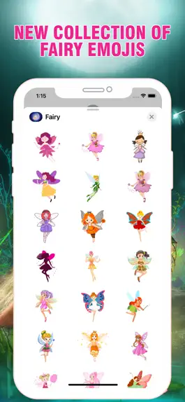 Game screenshot Fairy Emojis apk