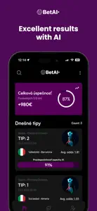 BetAI screenshot #4 for iPhone