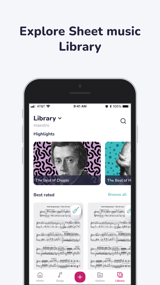 #8. Maestro Amadeus - Sheet Music (iOS) 由: MAESTRO AMADEUS d.o.o.