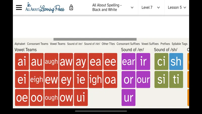 Letter Tiles for Learning screenshot 9 of 9