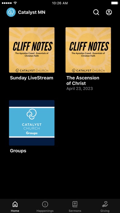 Catalyst Church MN Screenshot