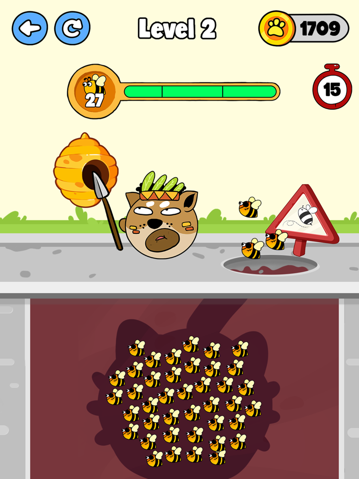 Rise of Bees Sting the doge