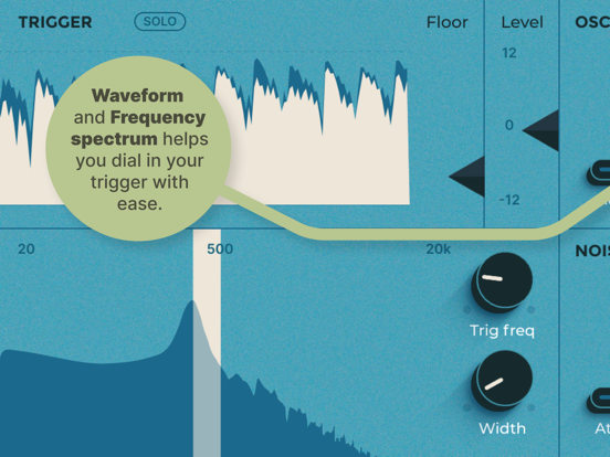 Fosfat iPad screenshot 2 - Music app