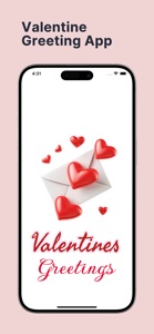 Valentine Greetings & Wishes screenshot #1 for iPhone