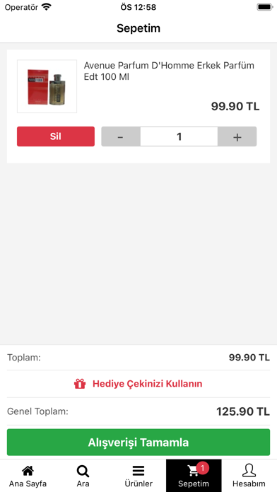 Kozmetik Kapında Screenshot