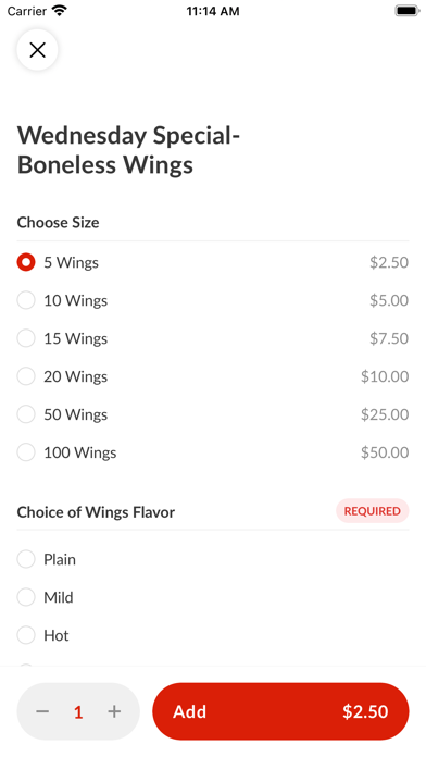 Foster's Grille Screenshot