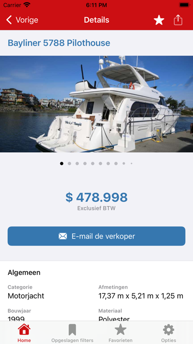 YachtFocus BotenApp Screenshot