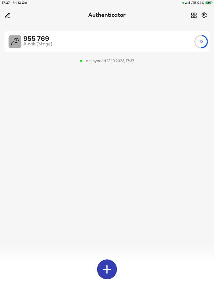 Account Authentication App