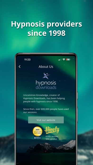 Sleep Well Hypnosis Downloads Screenshot