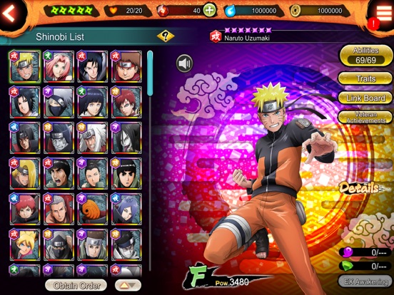 Screenshot #5 pour NARUTO X BORUTO NINJA VOLTAGE