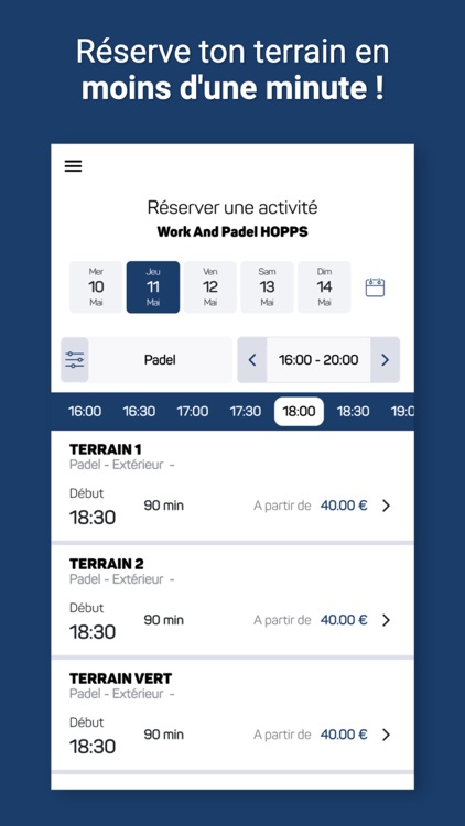 Work and Padel - Hopps