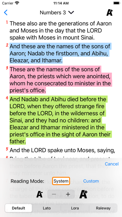 HolyBible K.J.V. Screenshot 2 - AppWisp.com HolyBible K.J.V. Screenshot 2 - AppWisp.com