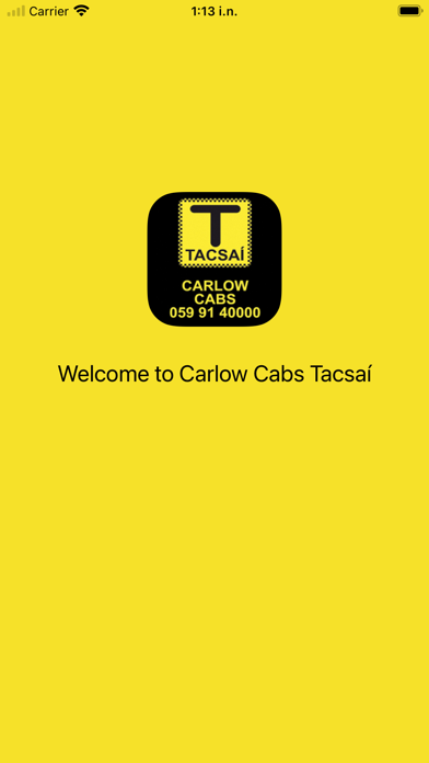 Carlow Cabs Tacsaí Screenshot