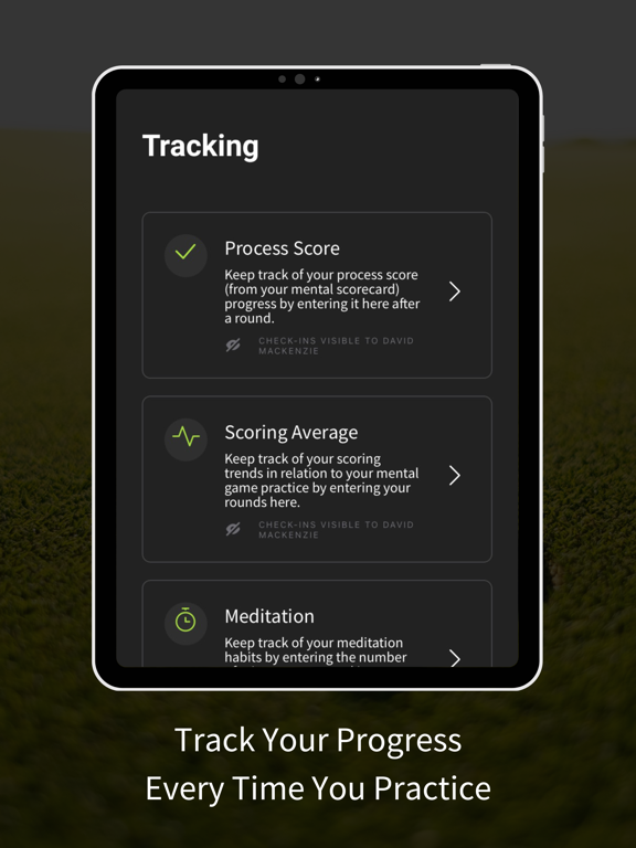 Golf State of Mind iPad screenshot 6 - Sports app