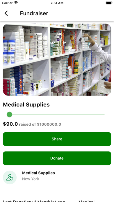 Hand to Hand - Donations Screenshot