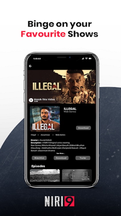 NIRI 9-Movies & Web Series App
