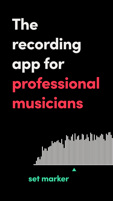 Screenshot #1 pour Tape It - Pro Audio Recorder