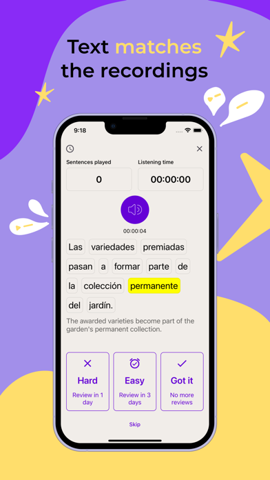 ListenUp Spanish Screenshot