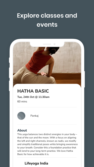Lifeyoga Centres Screenshot
