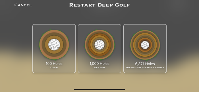 Deep Golf