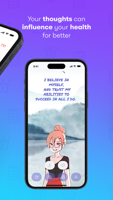 MSA Daily Morning Affirmations Screenshot