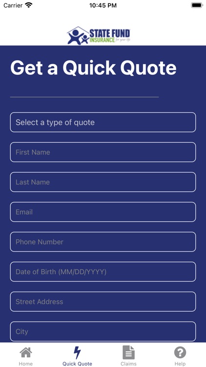 State Fund Insurance Mobile