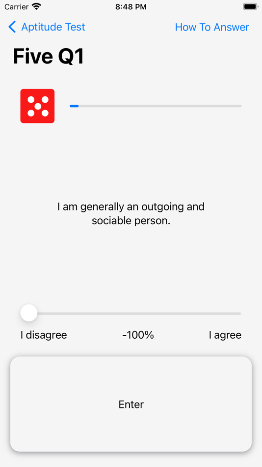 #6. Aptitude Test (iOS) Podle: Martin Tseng