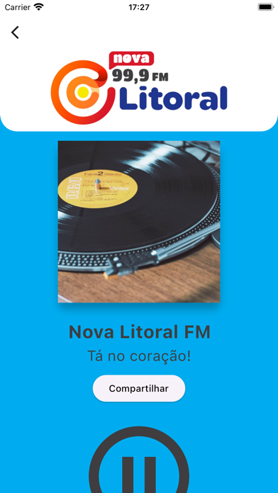 Nova Litoral 99,9 FM Screenshot