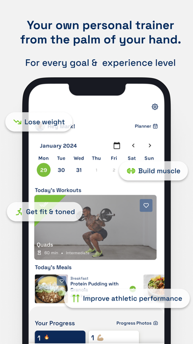 Hyletics: Fitness & Meal Plans Screenshot