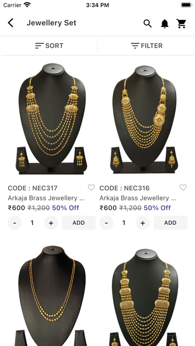 Arkaja Enterprise: Fashion App Screenshot