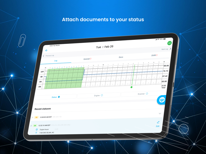 Ezlogz ELD and Truck Navigation