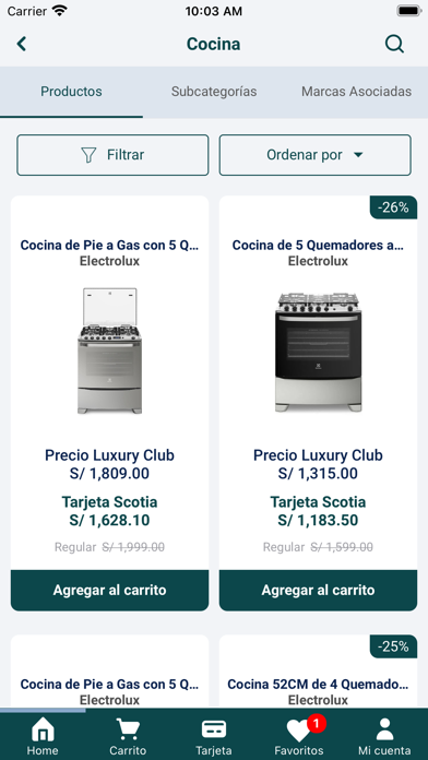 Luxury Club Perú Screenshot