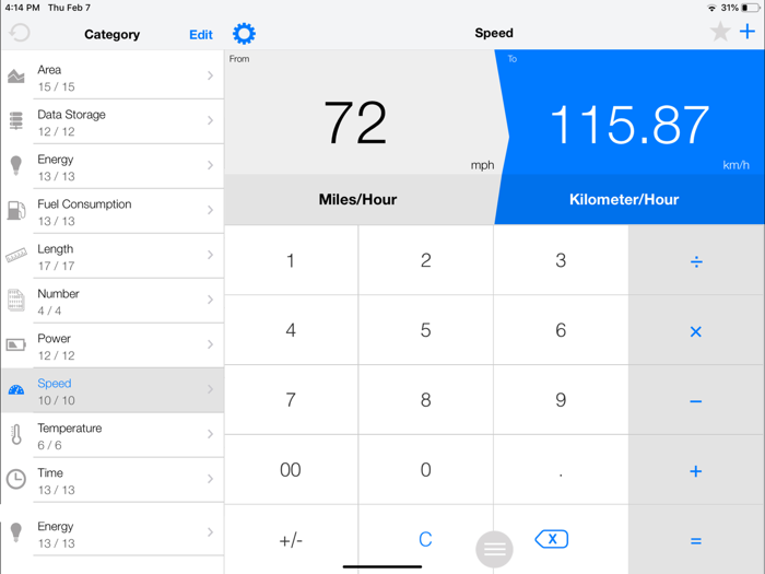 Conversion Calculator Units
