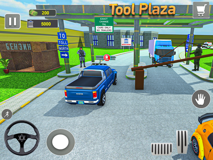 Cargo Truck Gas Station Games