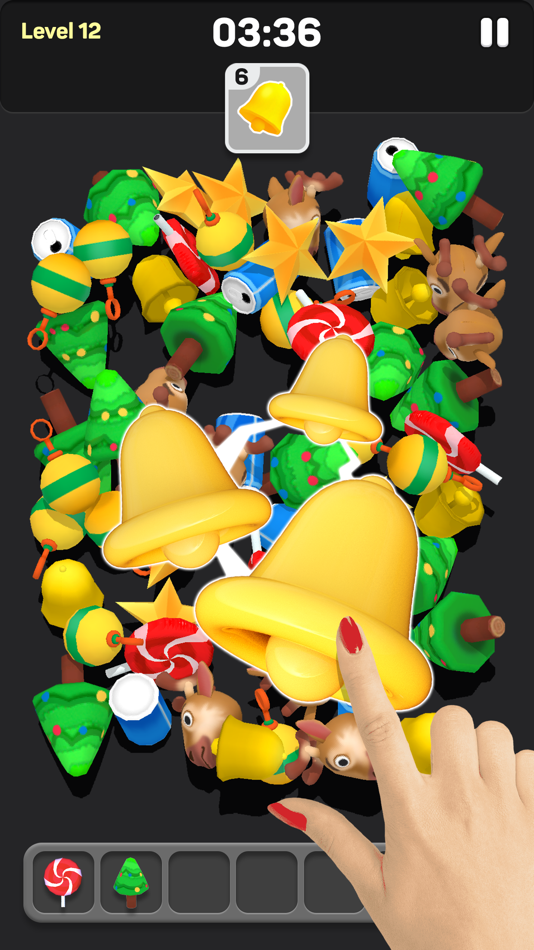 #4. Triple Tile, Match 3D (iOS) By: Hung Hoang