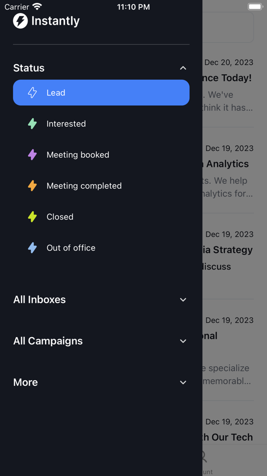 #2. Instantly AI (iOS) Av: Foo Monk LLC