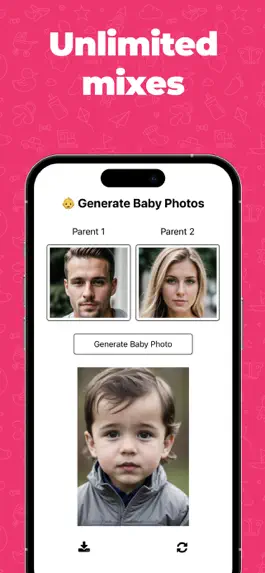 Game screenshot AI Baby Generator: Future Face hack