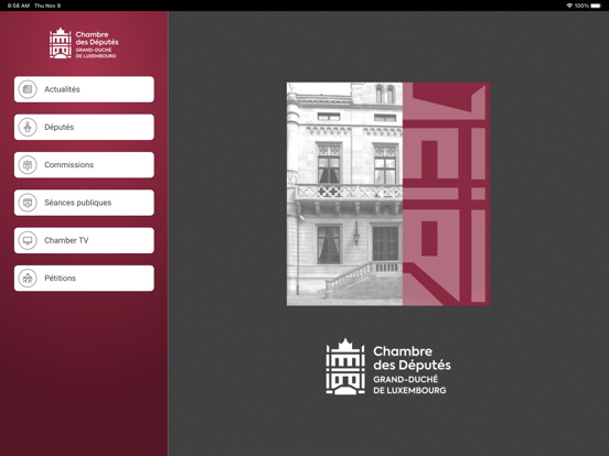 Screenshot #4 pour Chambre des Députés Luxembourg