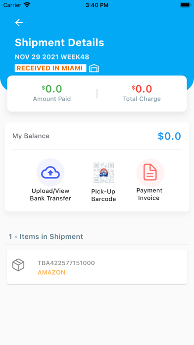RXL Logistics Screenshot