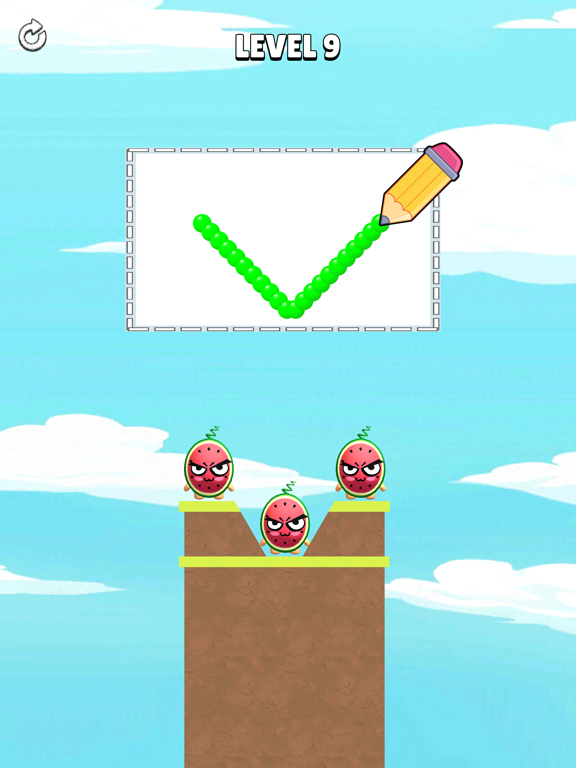 Screenshot #5 pour Draw To Smash Watermelon