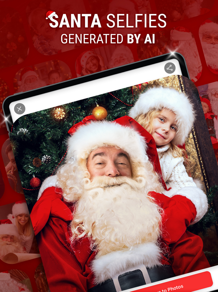 Santa In Photos - AI Santa